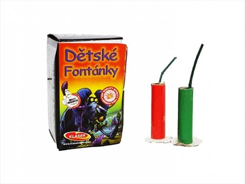 Dětské fontánky 10ks