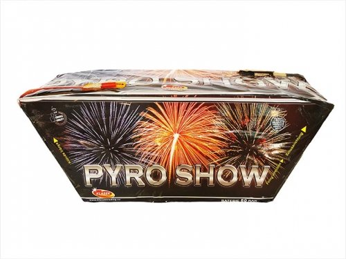 Pyro Show 50 ran / 30 mm - šikmý s konektorem