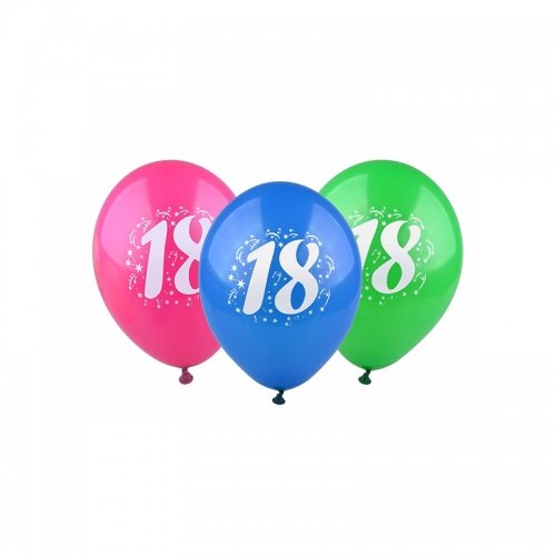 BALÓNY PŘÍLEŽITOSTNÉ - 18 (3 ks) 28cm