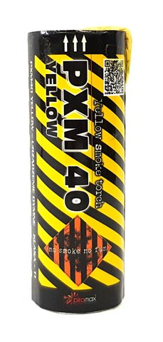 Dýmovnice PXM40 žlutá