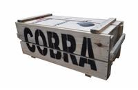 Cobra v dřevěné bedně 87 ran / multikalibr