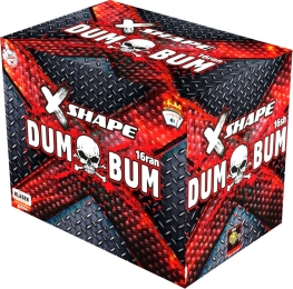 Dum Bum X shape 16 ran / 20mm