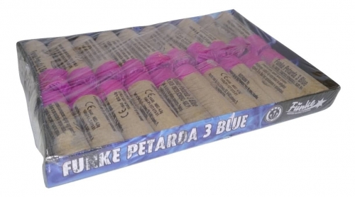 Funke petarda 3 modrá 20ks