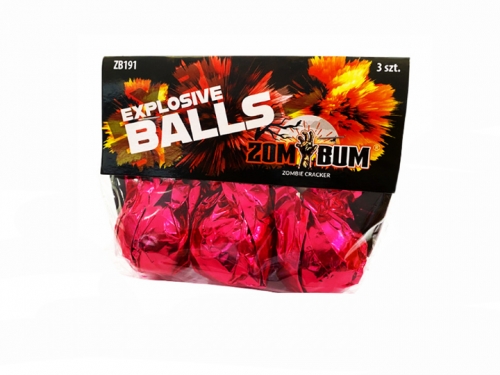 Zom Bum Explosive Balls 3ks