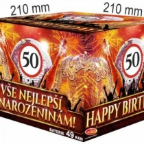 Vše nejlepší k narozeninám 49 ran / 25mm
